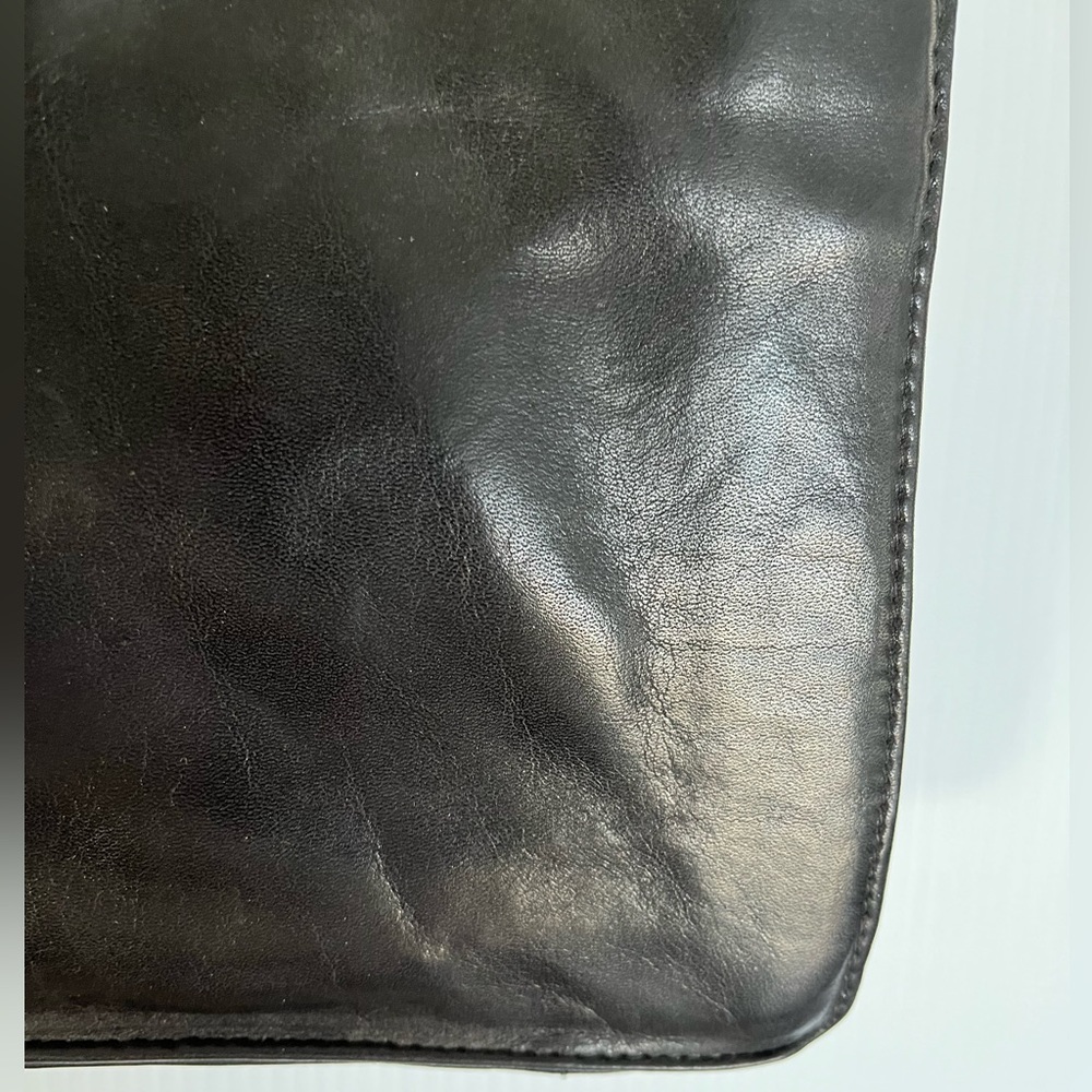 PERLINA black leather bag - Picture 14 of 14